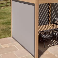 LG Outdoor Sanctuary Gazebo 3m Texteline Side Wall