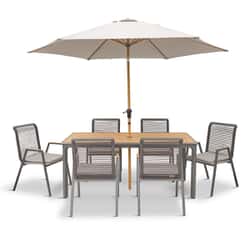 LG Outdoor Sanctuary 6 Seat Dining Set