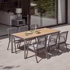 LG Outdoor Sanctuary 8 Seat Extending Dining Set