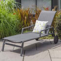 LG Outdoor Santorini Dusk Sunlounger