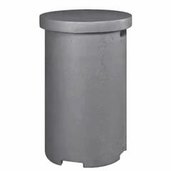 Happy Cocooning Side Table and Bottle Enclosure Grey 62 x 36cm