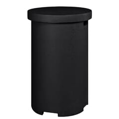 Happy Cocooning Side Table and Bottle Enclosure Round Black