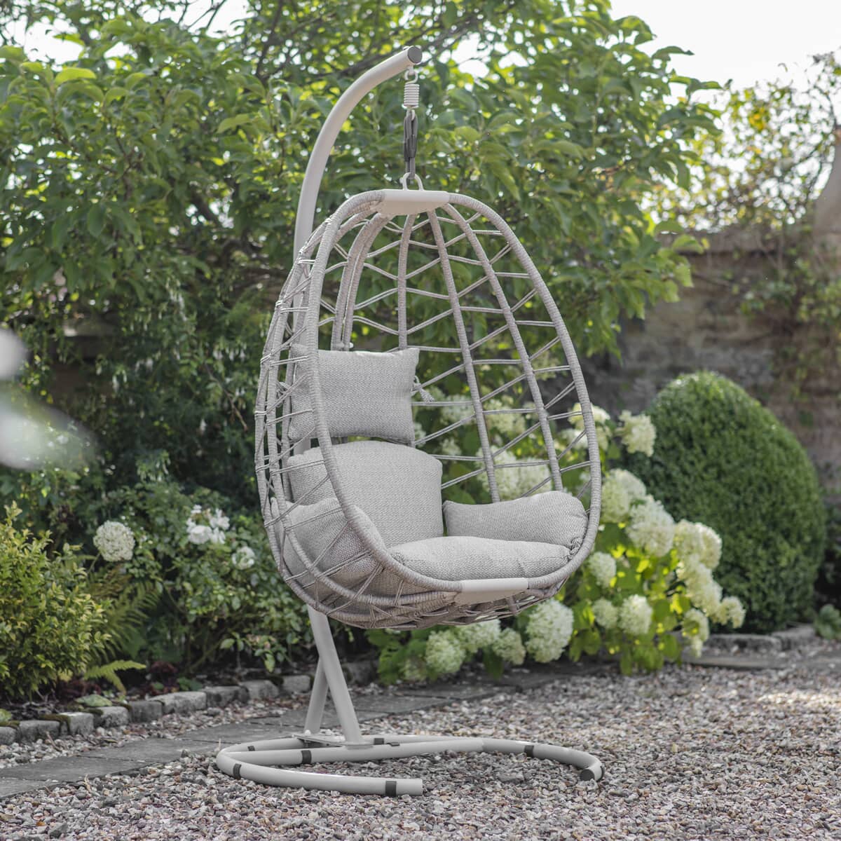 Bramblecrest Tetbury / Santiago Foldable Single Hanging Cocoon Mocha