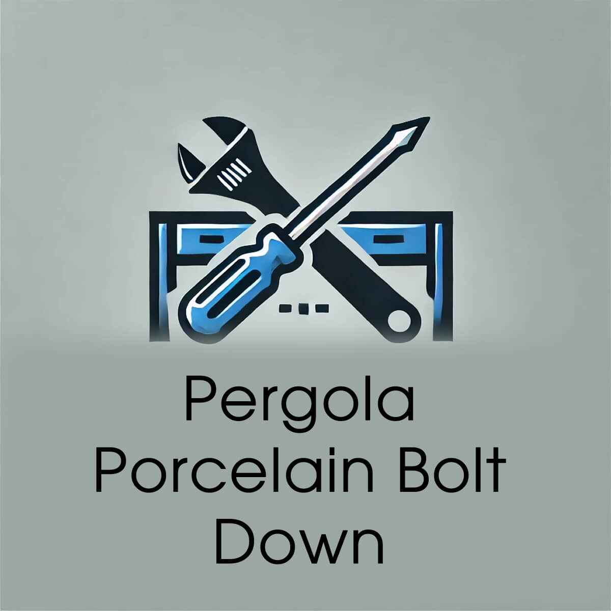 Supremo Leisure Pergola Assembly and Porcelain Bolt Down Service