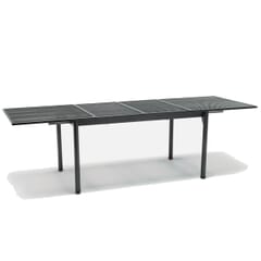 Kettler Mesh 150-250 x 100cm Grey Extending Table No Parasol Hole