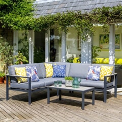 LG Outdoor Turin Modular Corner Sofa With Coffee Table