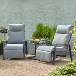 LG Outdoor Turin Recliner Set