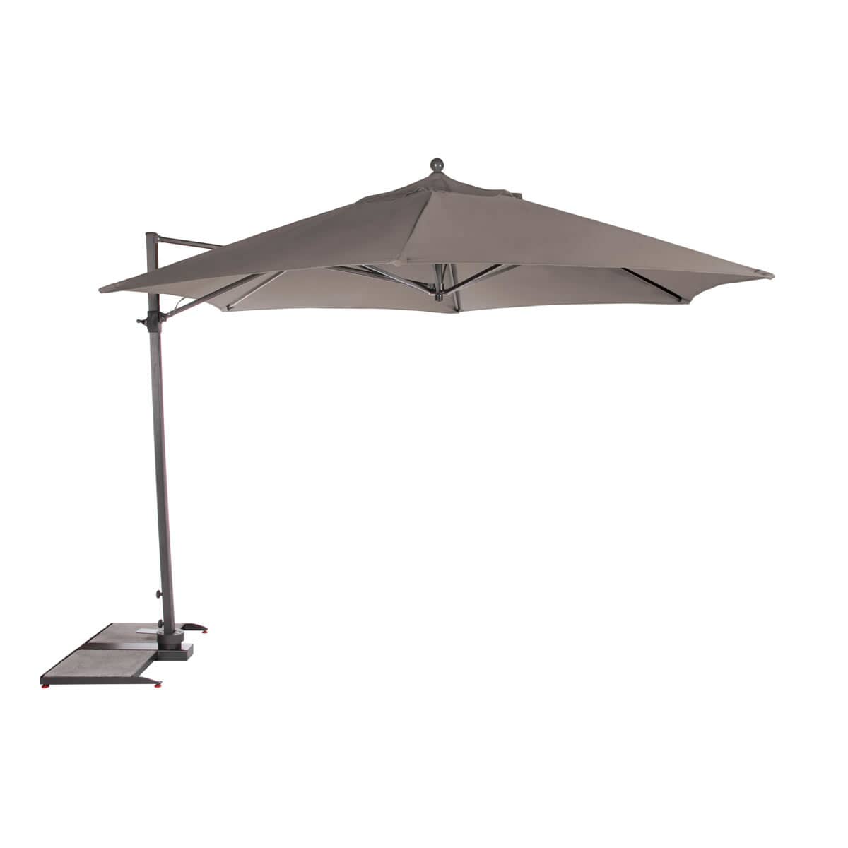 Kettler 3.5m Free Arm Parasol Taupe (U864A0183C) Garden Furniture World
