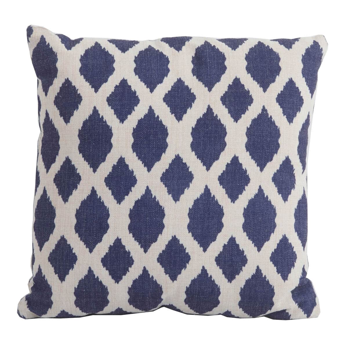 Bramblecrest Blue Trellis Square Scatter Cushion - (UBSC13) - Garden ...