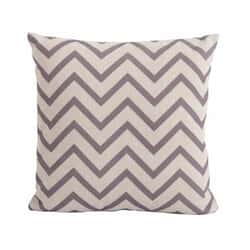 Bramblecrest Chevron Cocoa Square Scatter Cushion