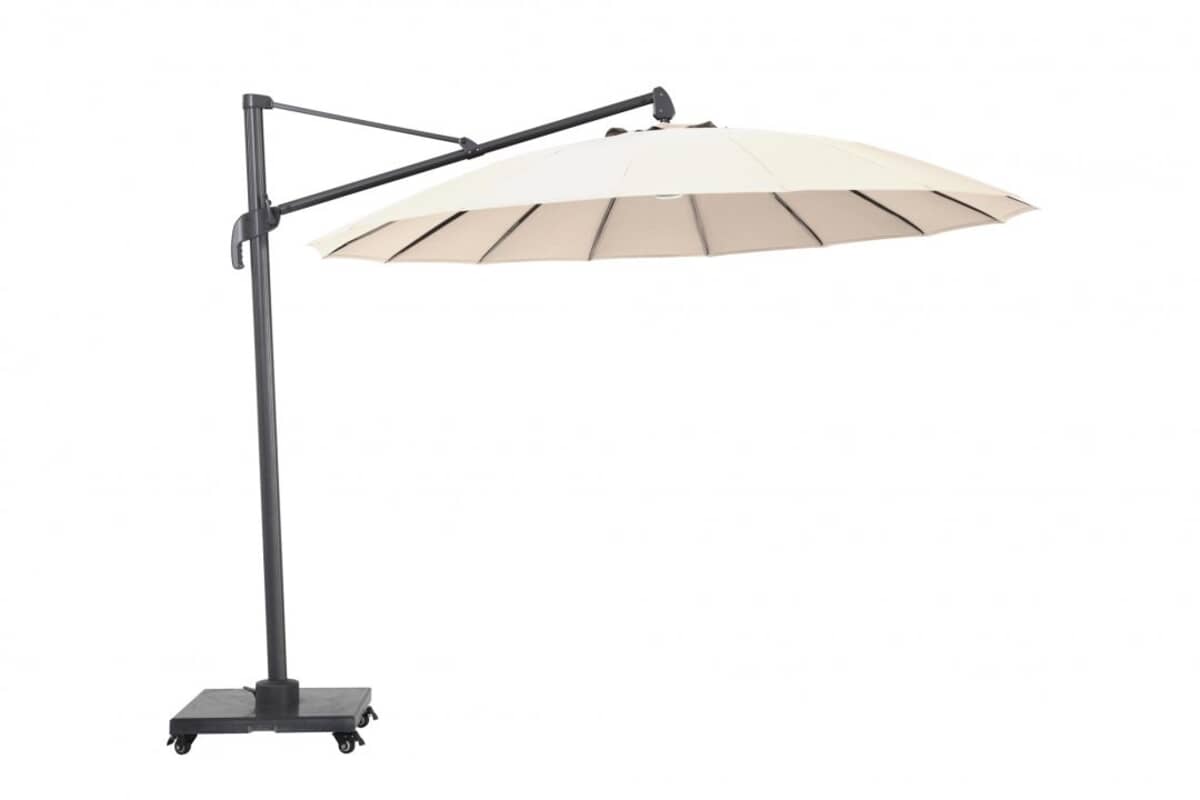 Alexander Rose Cantilever Round Aluminium Parasol 3m - Ecru