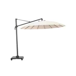Alexander Rose Cantilever Round Aluminium Parasol 3m - Ecru
