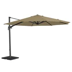 Alexander Rose 3.5m Round Cantilever Parasol - Taupe (NO BASE)