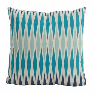 Bramblecrest Harlequin Blue Square Scatter Cushion