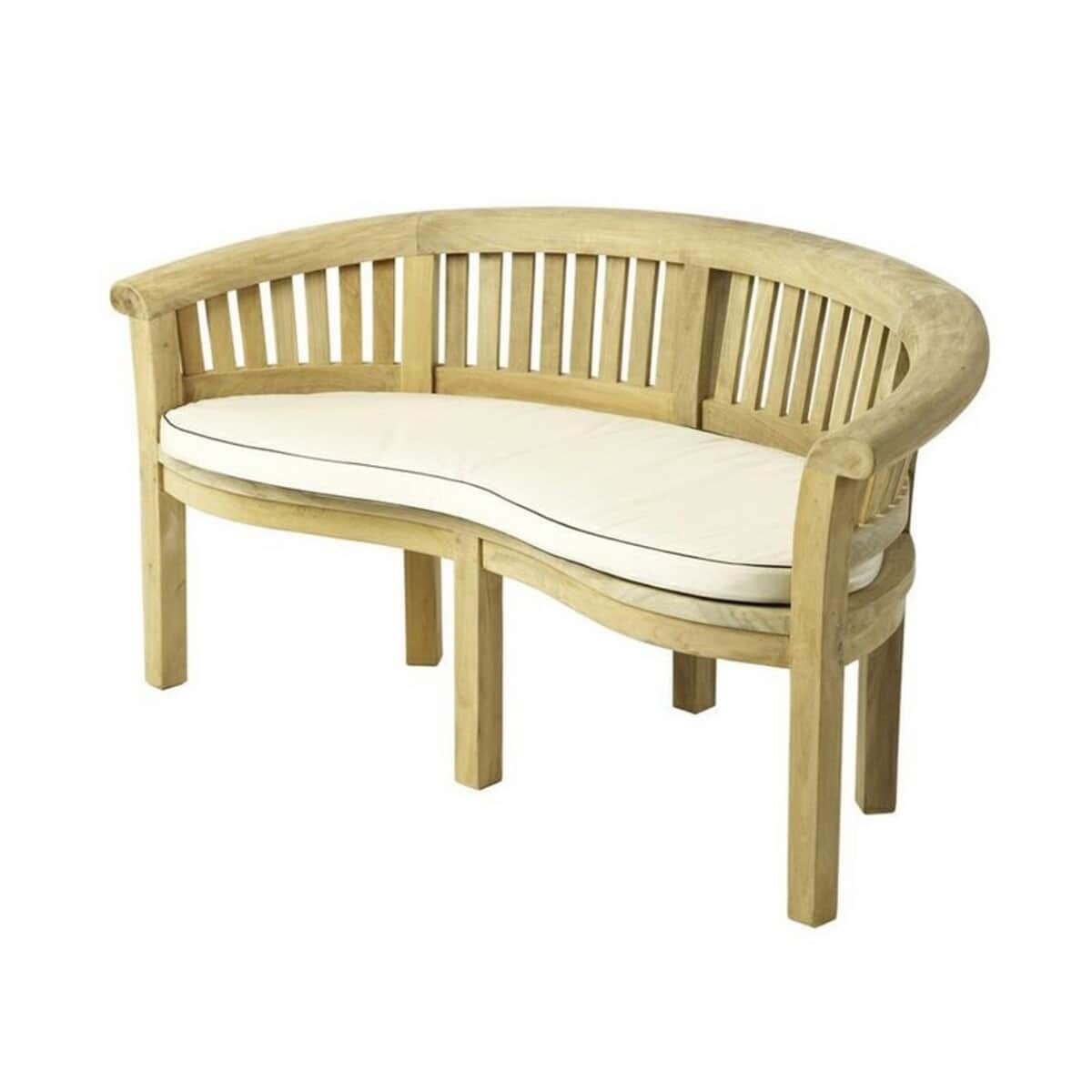 Banana Bench Cushion - Natural (UPBN2) - Garden Furniture World