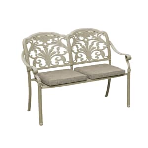 Bramblecrest Venice 2 Seat Bench Stone
