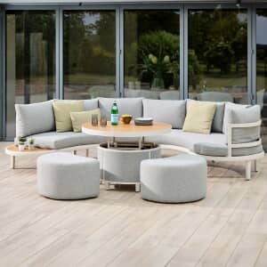 LG Verona Modular Dining Set With Adjustable Table