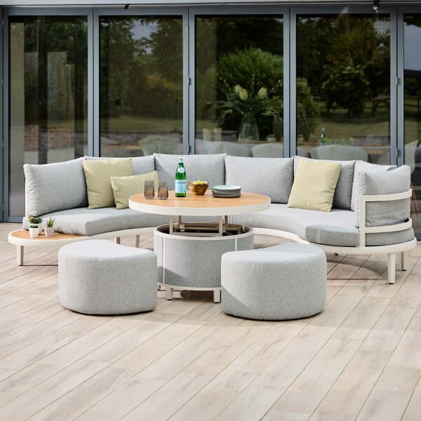 LG Verona Modular Dining Set With Adjustable Table