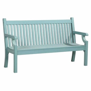Winawood Sandwick 3 Seat Thin Slat Bench Blue