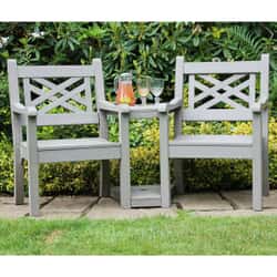 Winawood Speyside Love Seat Stone Grey