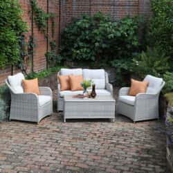 Supremo Hemsby Lounge Set with 110x60cm Rectangular Coffee Table