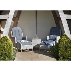 Bramblecrest Tetbury Recliner Set with Tree Free Coffee Table and Footstools Cloud/Pebble