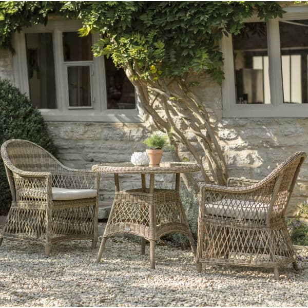 Bramblecrest RHS Rosemoor 2 Seat Round Bistro Dining Set