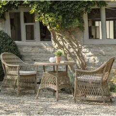 Bramblecrest RHS Rosemoor 2 Seat Round Bistro Dining Set