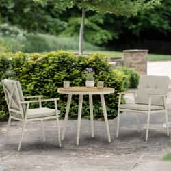 Bramblecrest RHS Wisley Round 2 Seat Bistro Set - Mocha