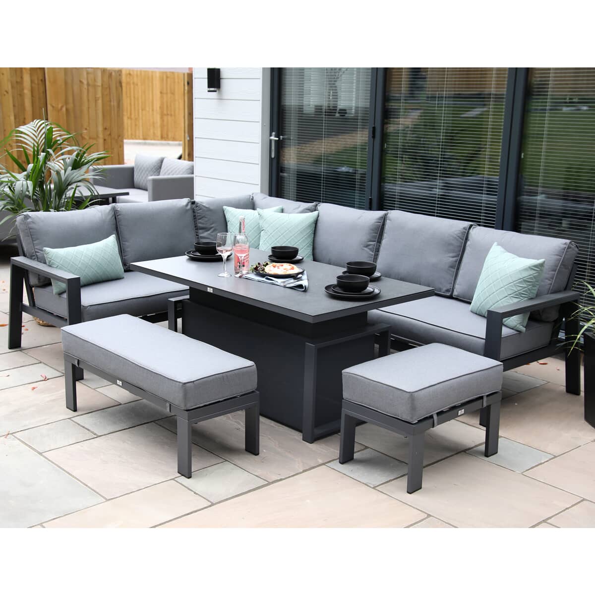 Supremo Melbury Modular Corner Set with Height Adjustable