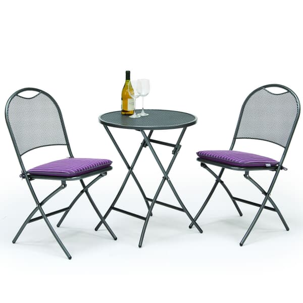 Kettler Caffe Napoli Set Grey/Amethyst (Z02010221) Garden