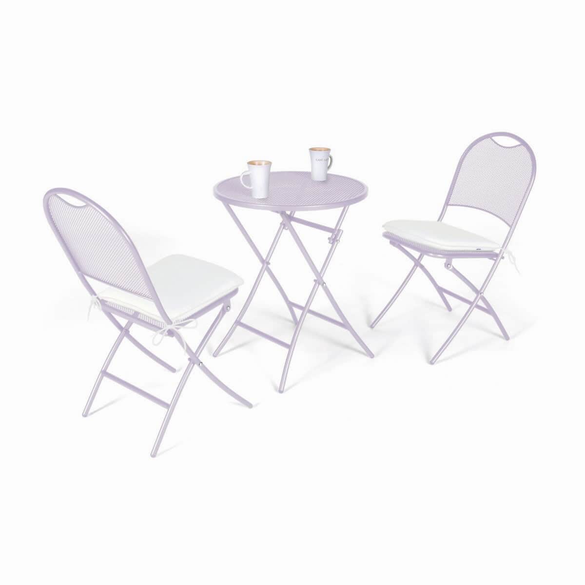 Kettler Caffe Napoli Set Lavender (Z02015300C) Garden Furniture World