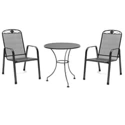 Kettler Siena - 2 Seat Bistro Mesh Table Garden Furniture Set
