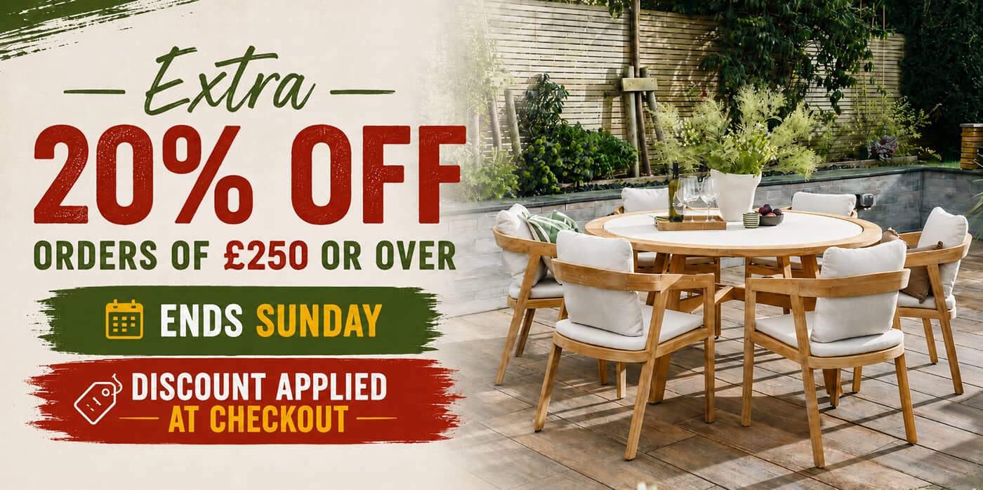 Garden Furniture Sale Now On