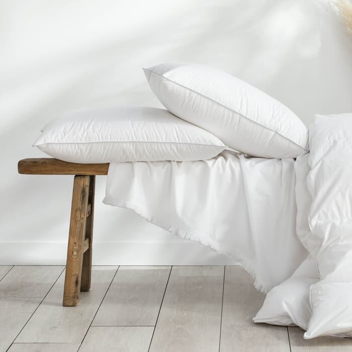 Sheridan Duck Feather and Down Pillow Pair large