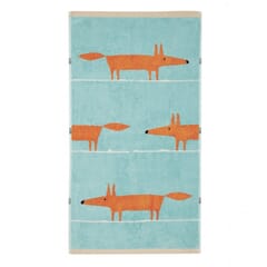 Mr Fox Towels Aqua