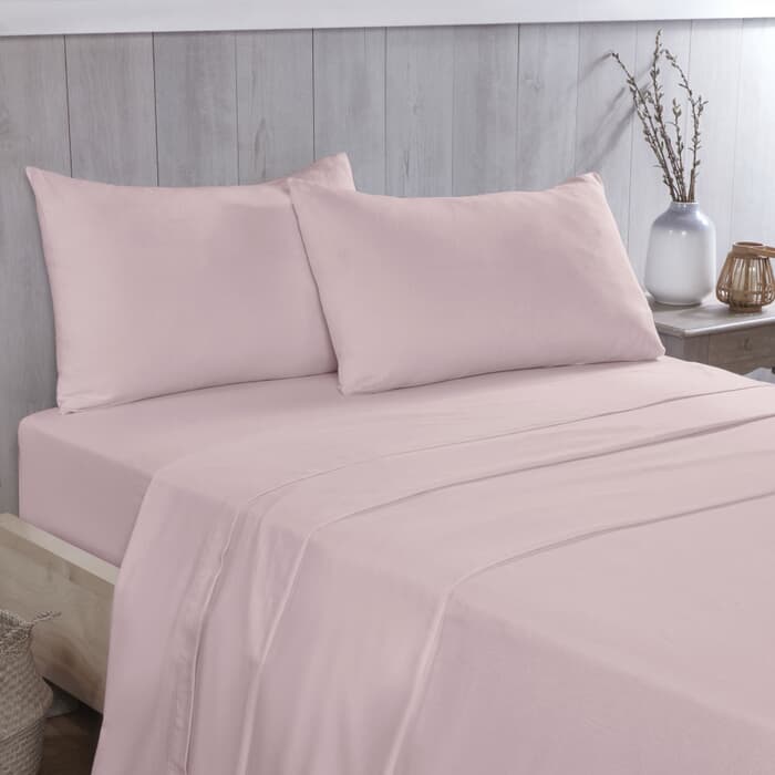Vantona Flannelette Pink large