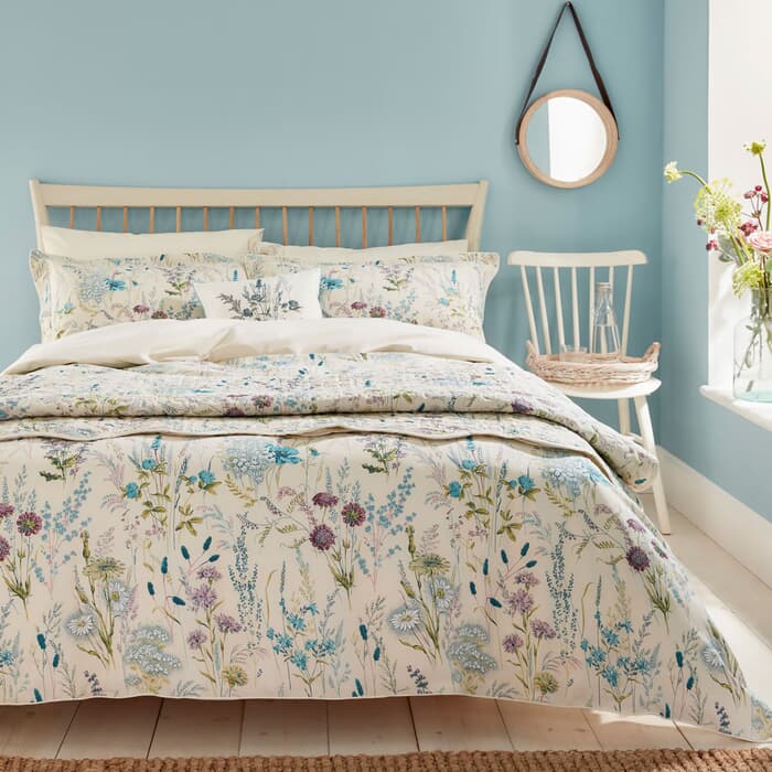 V & A Blythe Meadow Teal large