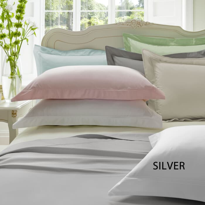 Dorma Plain Dye Silver 300 T/C large