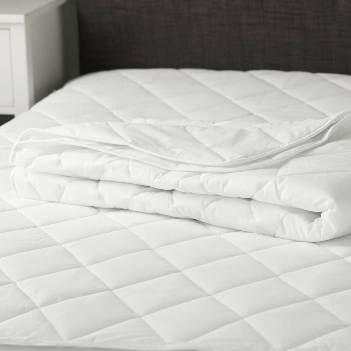 Cotton Filled Mattress Protector - JustLinen