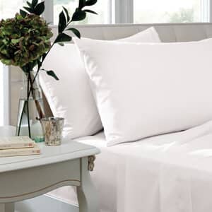 400 T/C Egyptian Cotton Sateen White