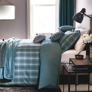 Valloire Brushed Cotton Prussian Blue