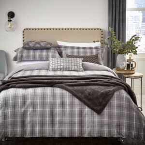 Valloire Brushed Cotton Graphite