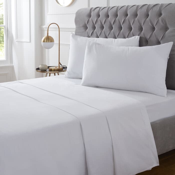 Vantona Cotton 400 T/C White large