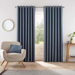 Eden Blue Curtains 