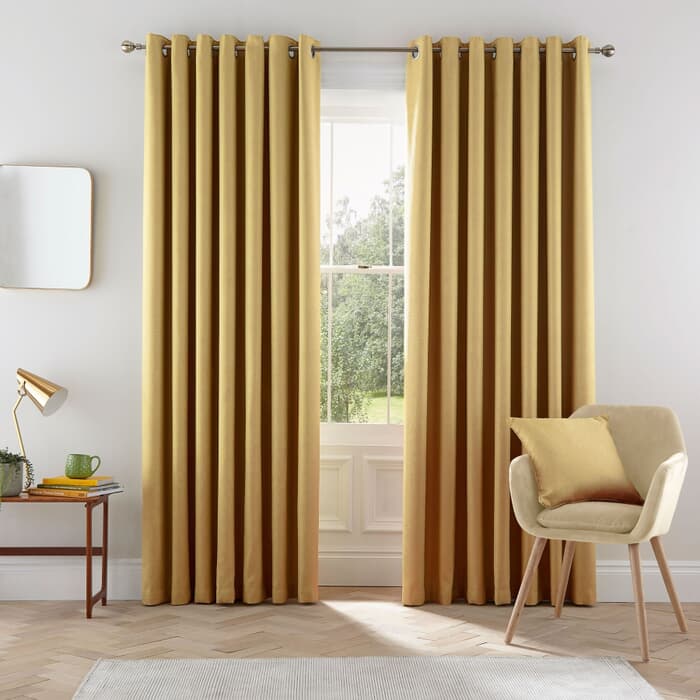 Helena Springfield Eden Chartreuse Curtains large