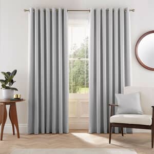 Eden Silver Curtains