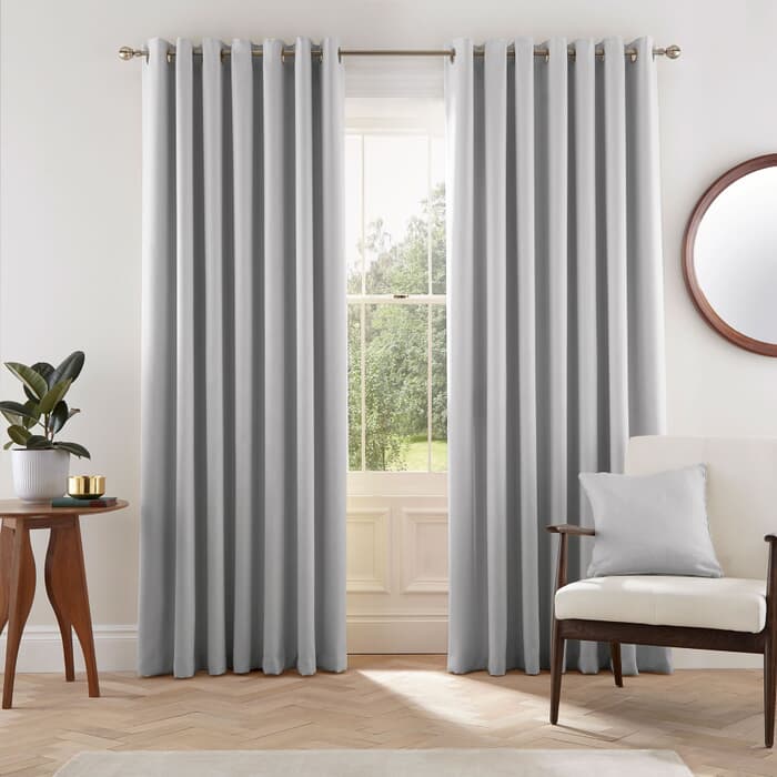 Helena Springfield Eden Silver Curtains large