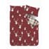 Catherine Lansfield Munro Stag Check Red small 5636E