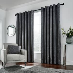 Roma Curtains Gunmetal